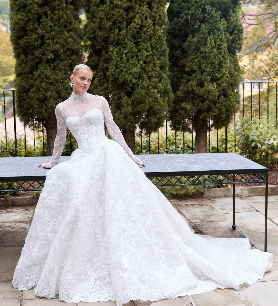 La Premiere wedding dress at Camellia Wedding Gown, exclusive Ontario retailer in Toronto