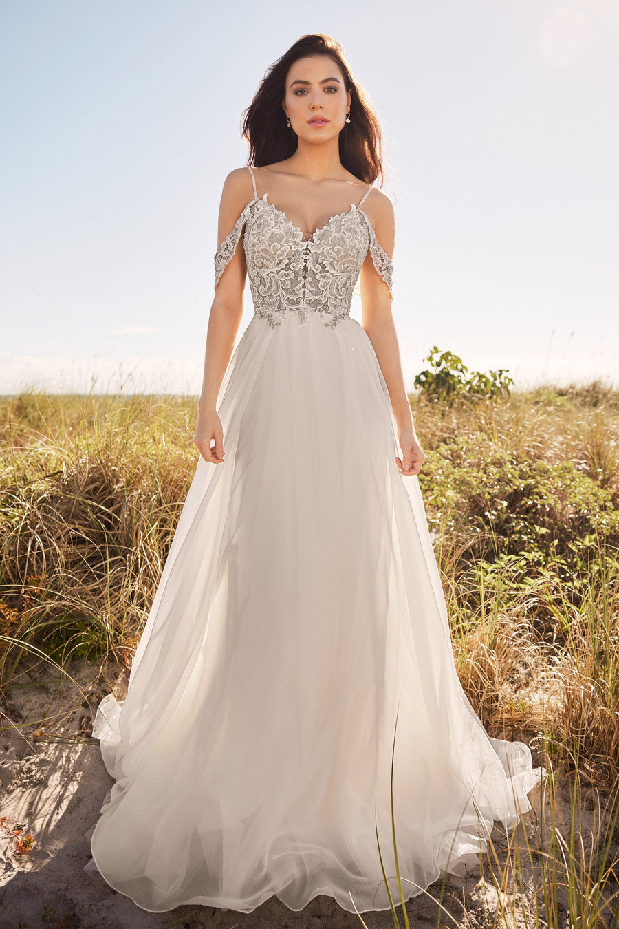 Martin Thornburg Wedding Dress 0 / Ivory Martin Thornburg: MT3208 - Bryn