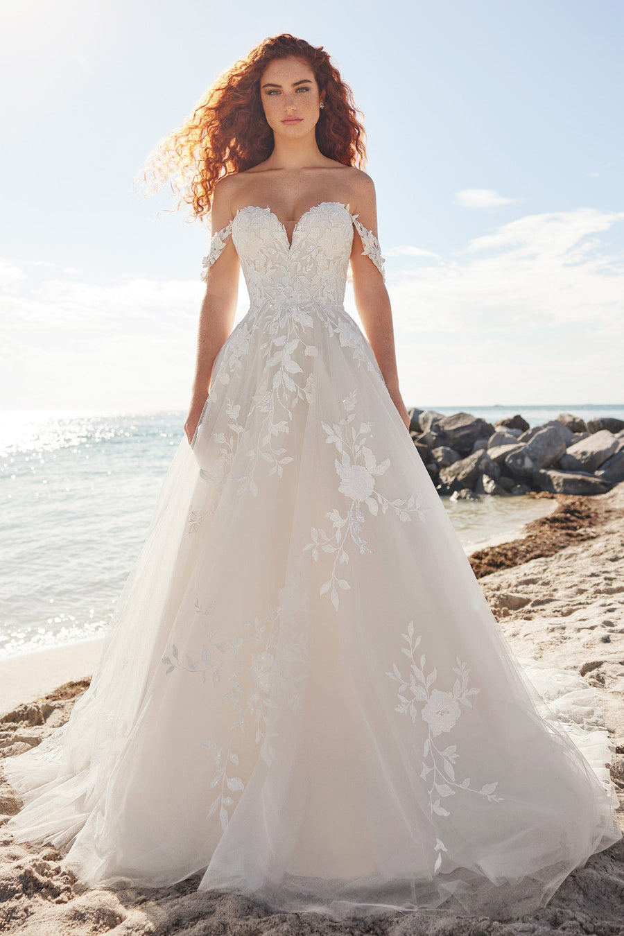 Martin Thornburg Wedding Dress 0 / Ivory/Sand Martin Thornburg: MT3214 - Bergen