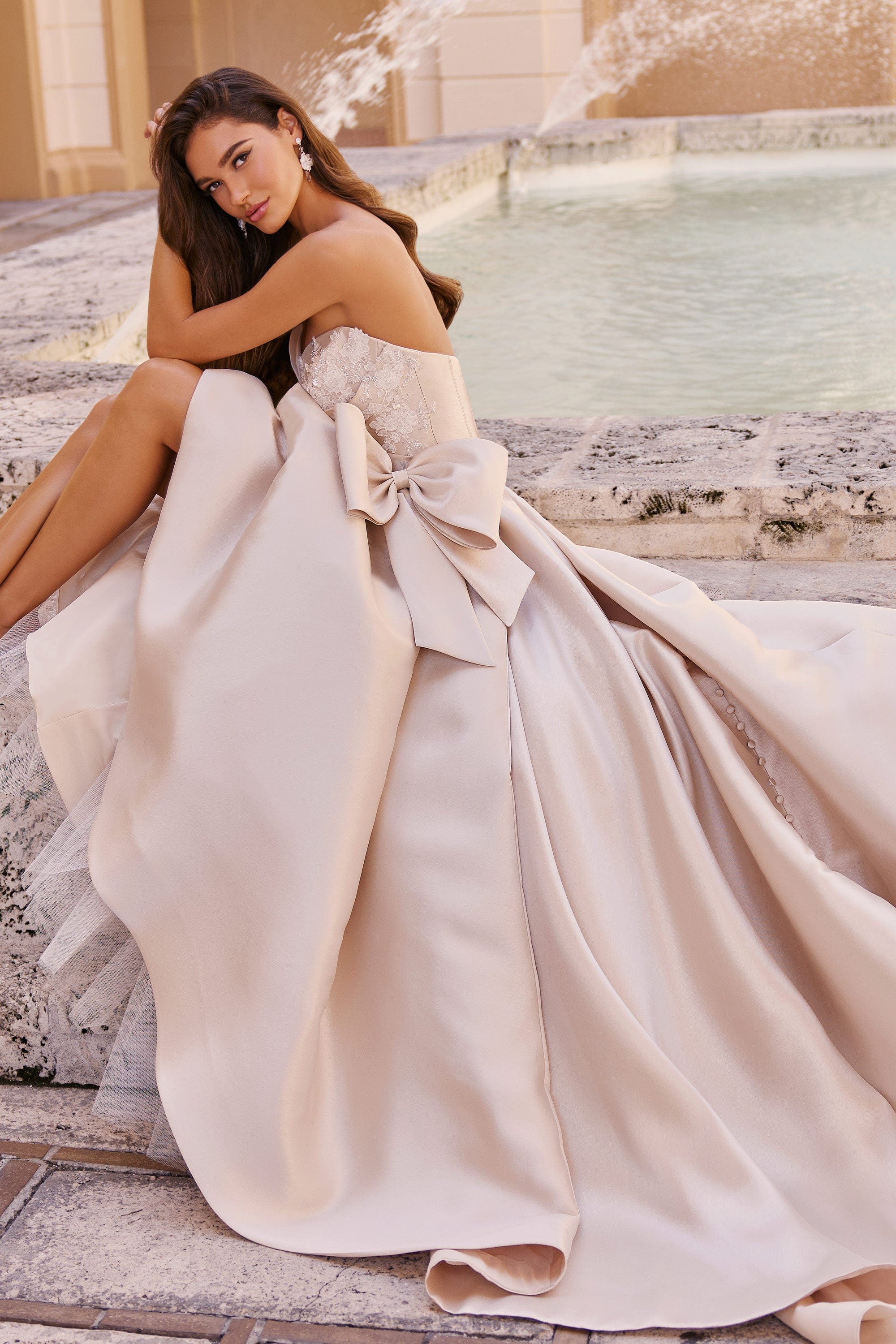 Martin Thornburg: MT3221 - Aspyn – Camellia Wedding Gown | Bridal