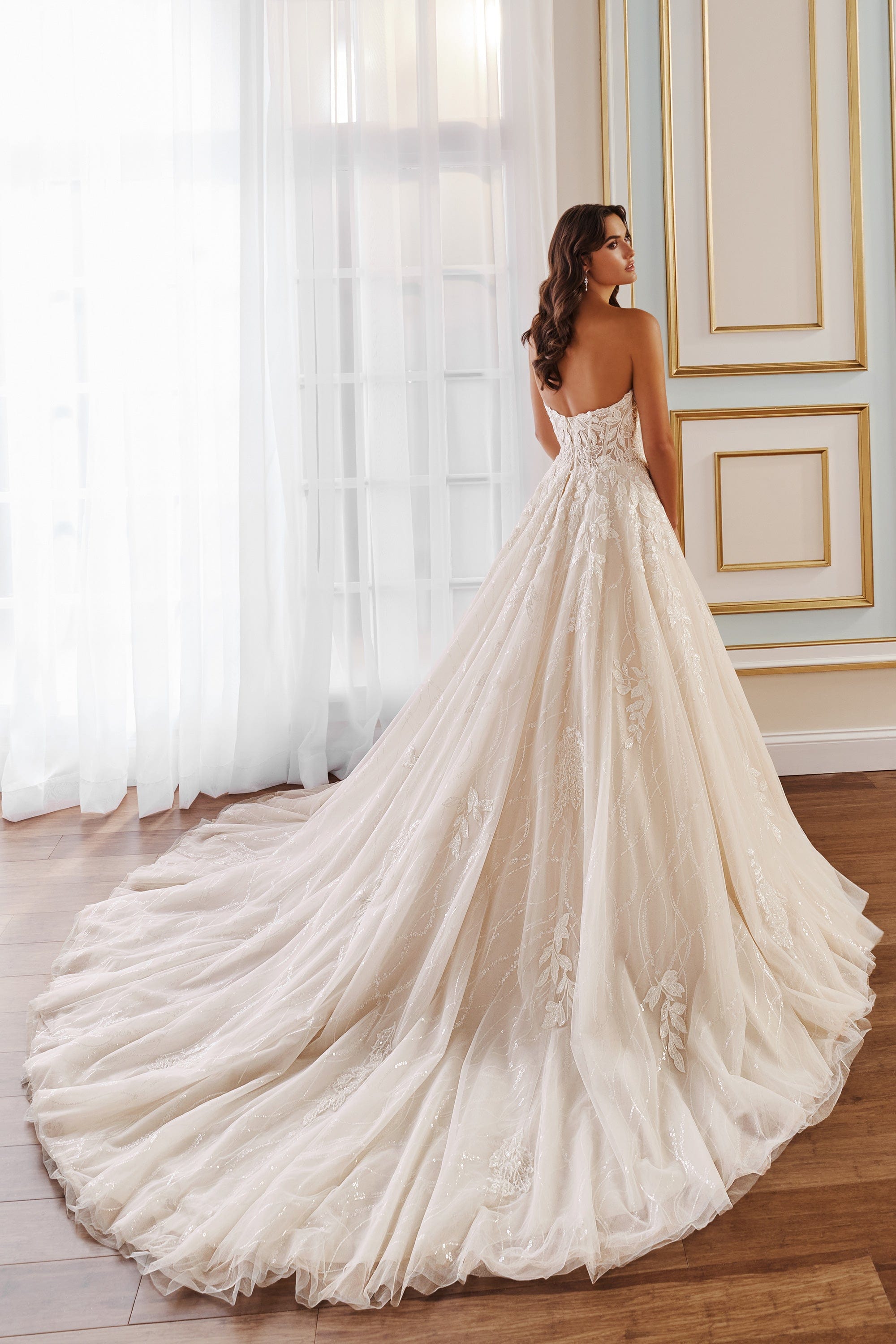 Martin Thornburg: MT5110 - Aamira – Camellia Wedding Gown | Bridal