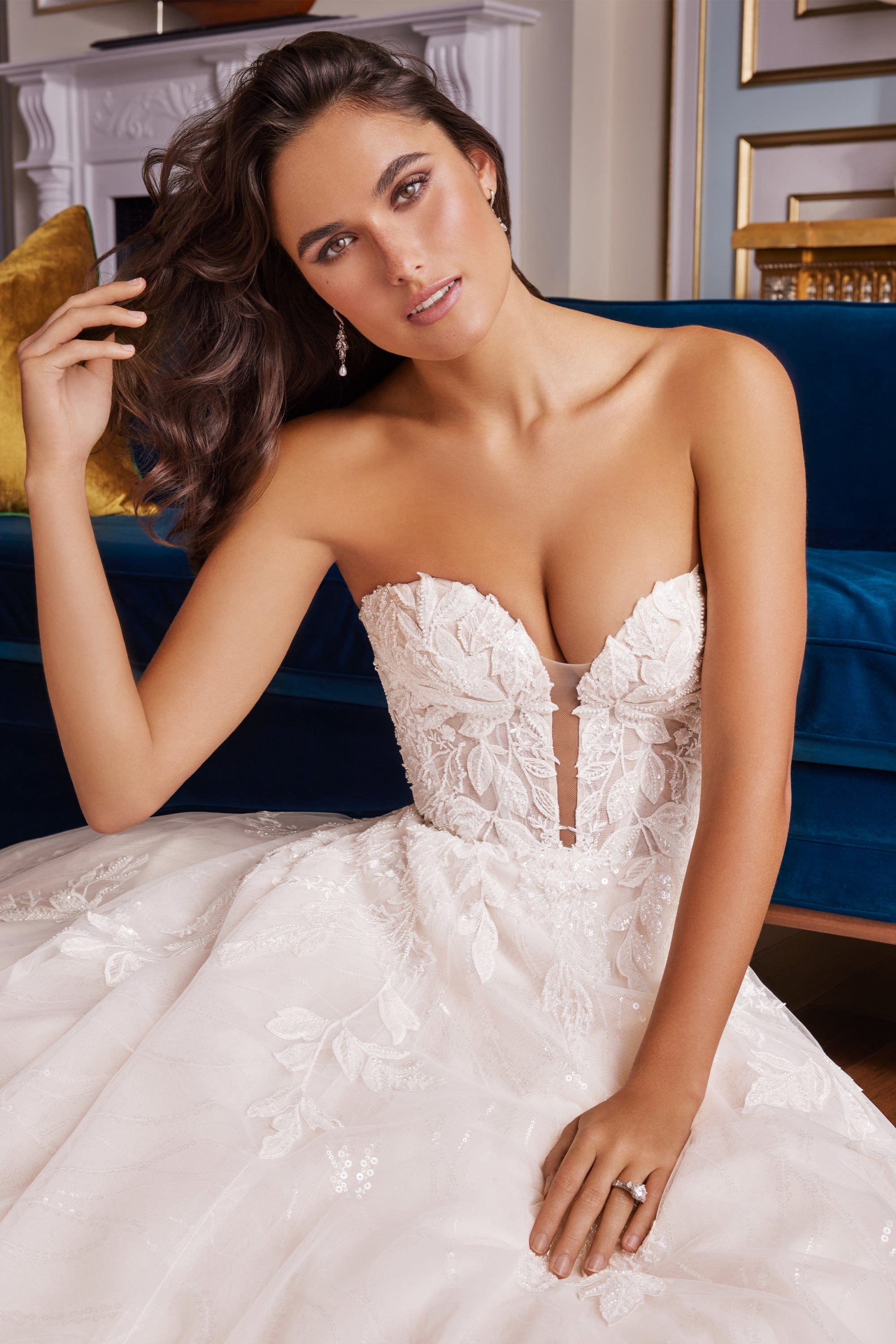 Martin Thornburg: MT5110 - Aamira – Camellia Wedding Gown | Bridal