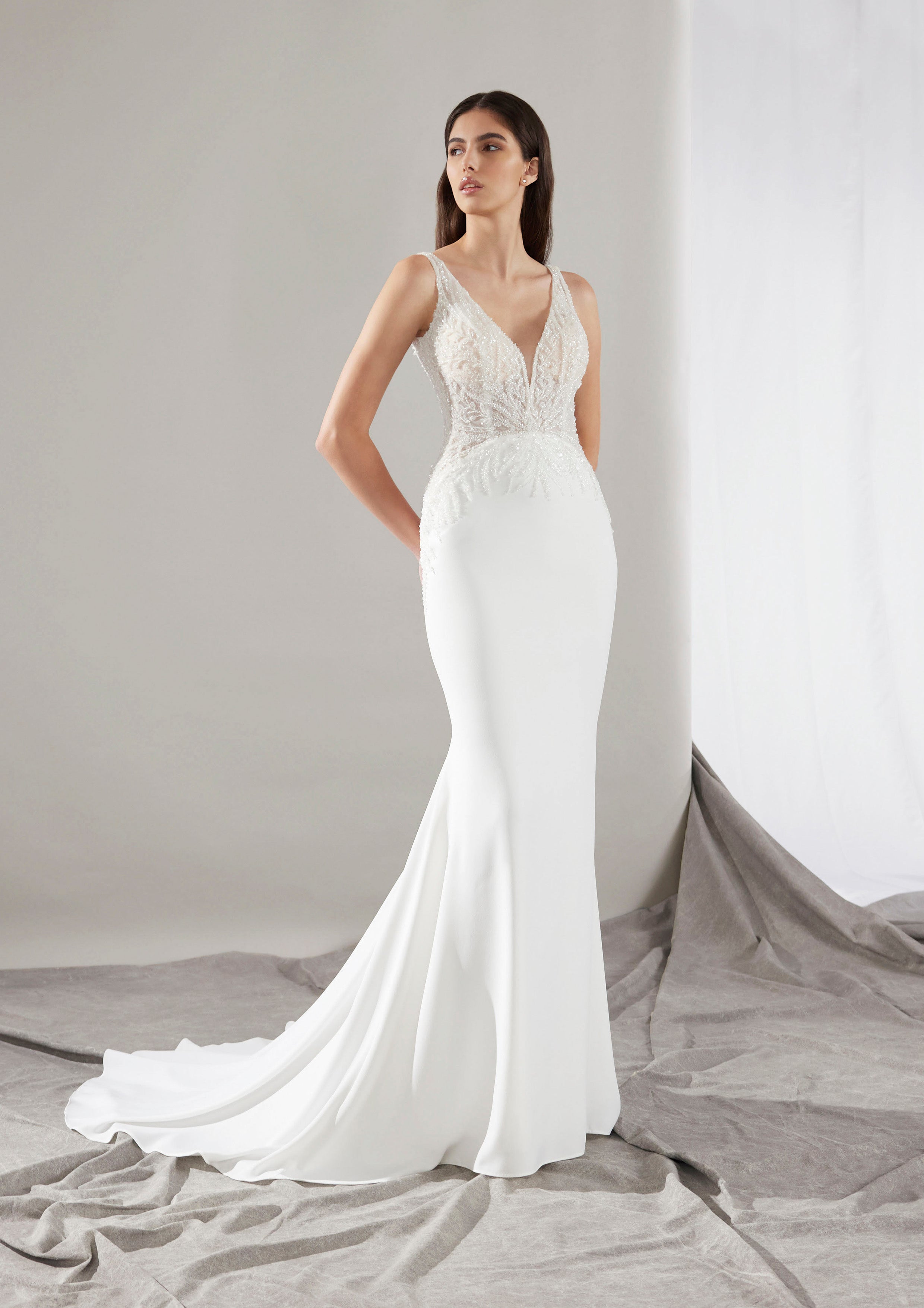 Pronovias: Clin – Camellia Wedding Gown | Bridal Store | Wedding