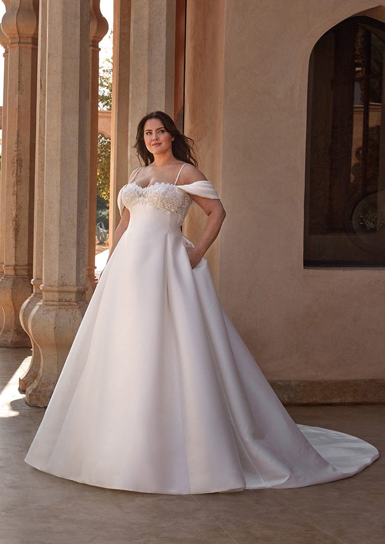 Pronovias plus size clearance