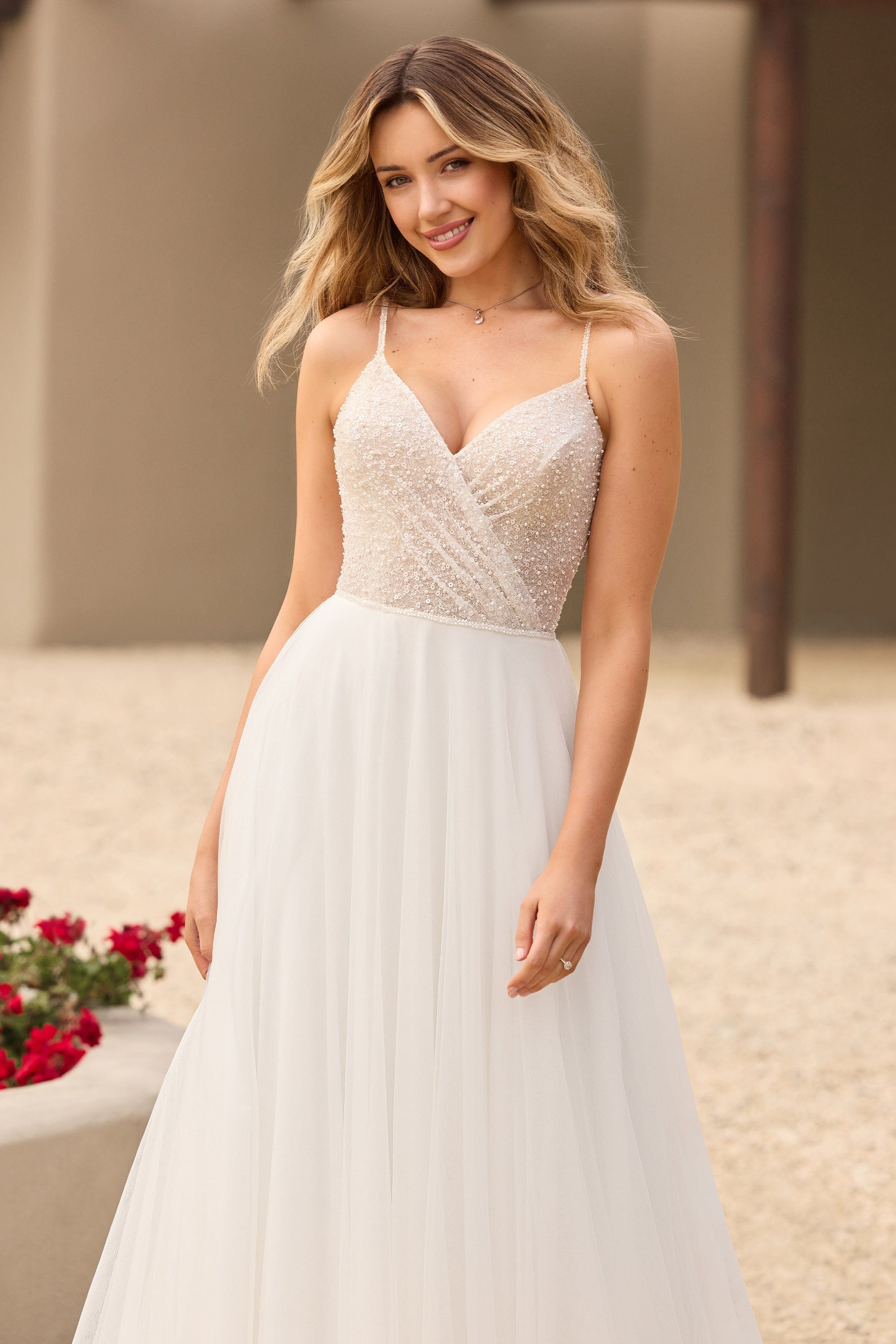 Sophia Tolli: Y3141 - Lavender – Camellia Wedding Gown | Bridal