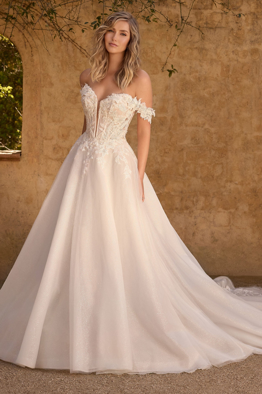 Sophia Tolli Light And Lace Wedding Dress Sophia Tolli: Y3157 Camille Ivory