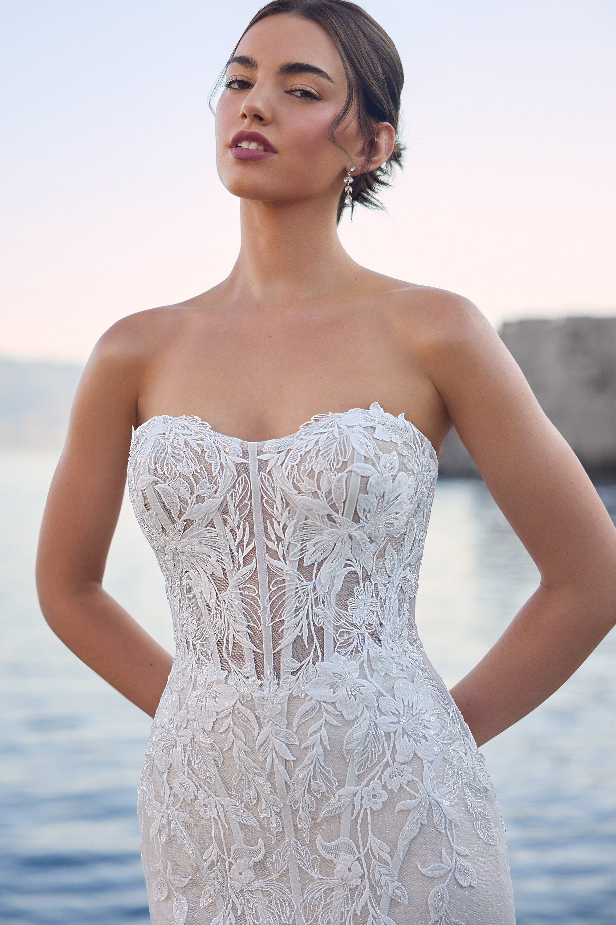Sophia Tolli: Y3185 - Malibu – Camellia Wedding Gown | Bridal