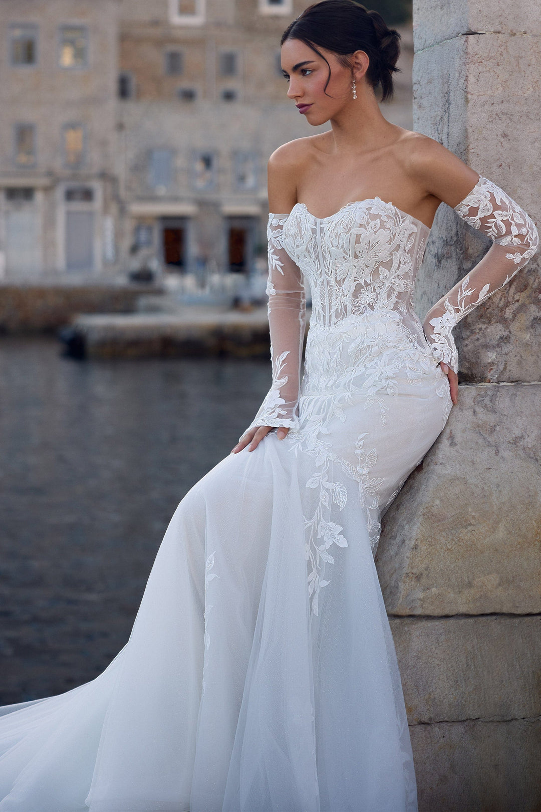 Sophia Tolli: Y3185SL – Camellia Wedding Gown | Bridal Store