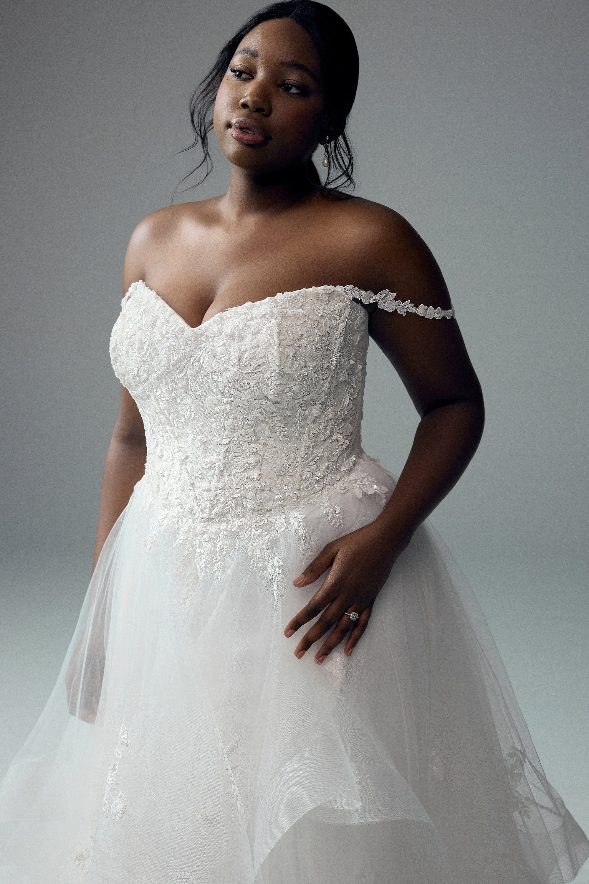 Sophia Tolli: Y3186FISB - Tia – Camellia Wedding Gown | Bridal