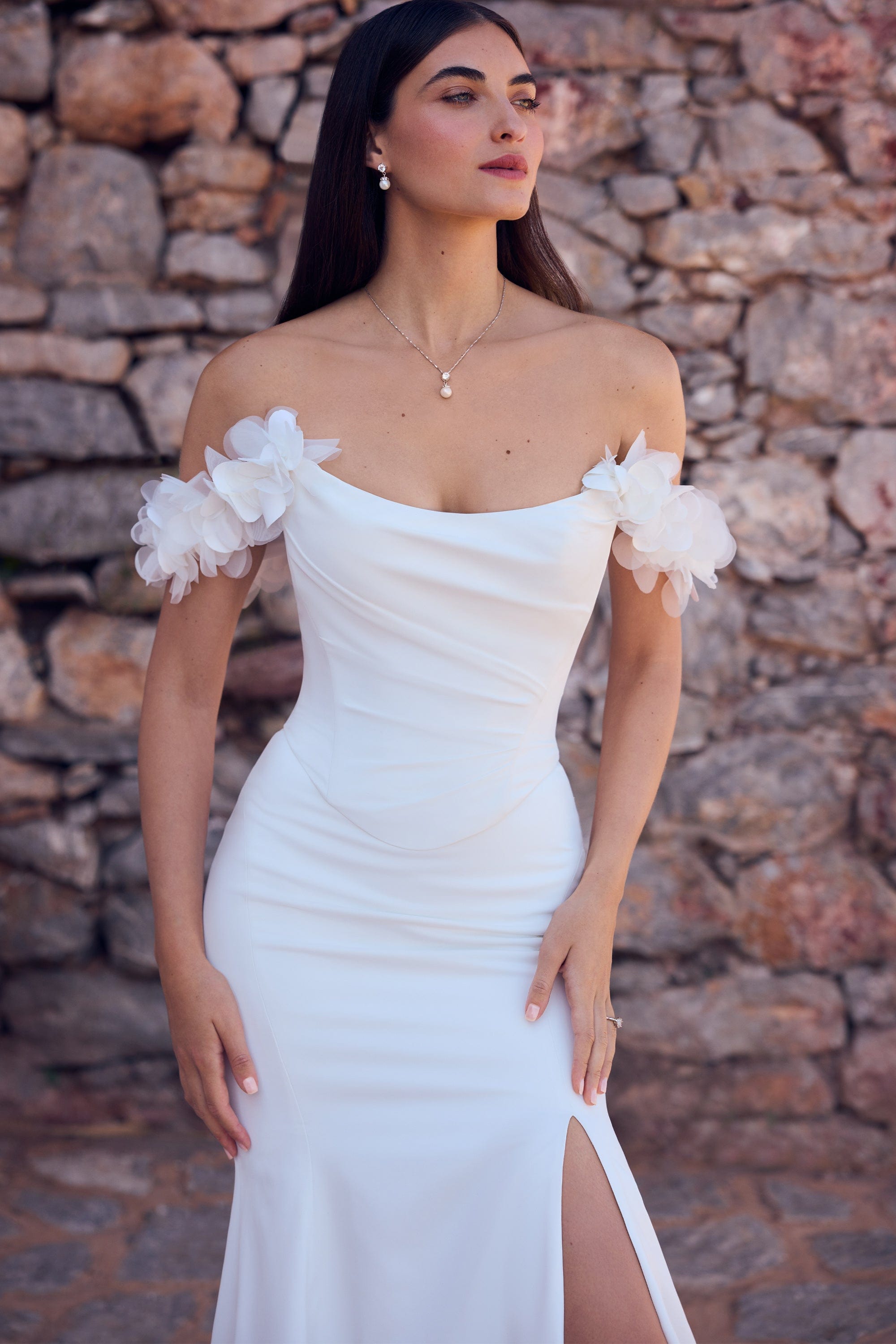Sophia Tolli: Y3189SL - Danica – Camellia Wedding Gown | Bridal