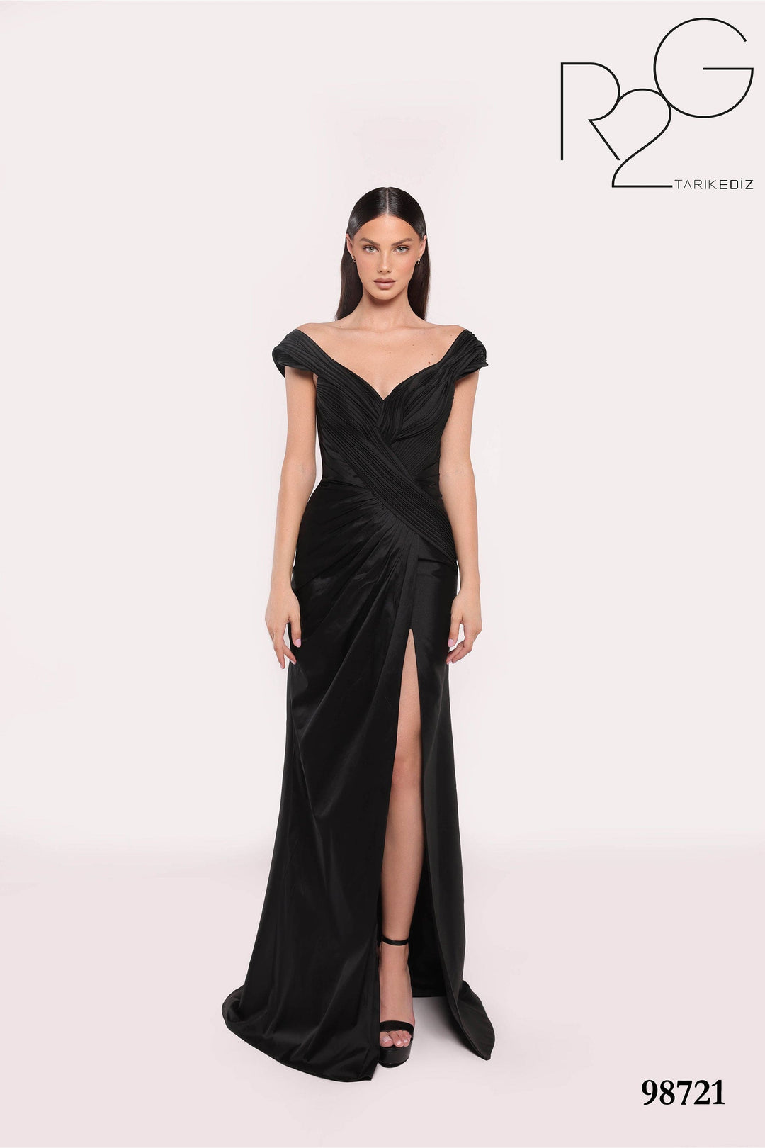 Tarik Ediz Evening Dress 0 / Black Tarik Ediz: 98721