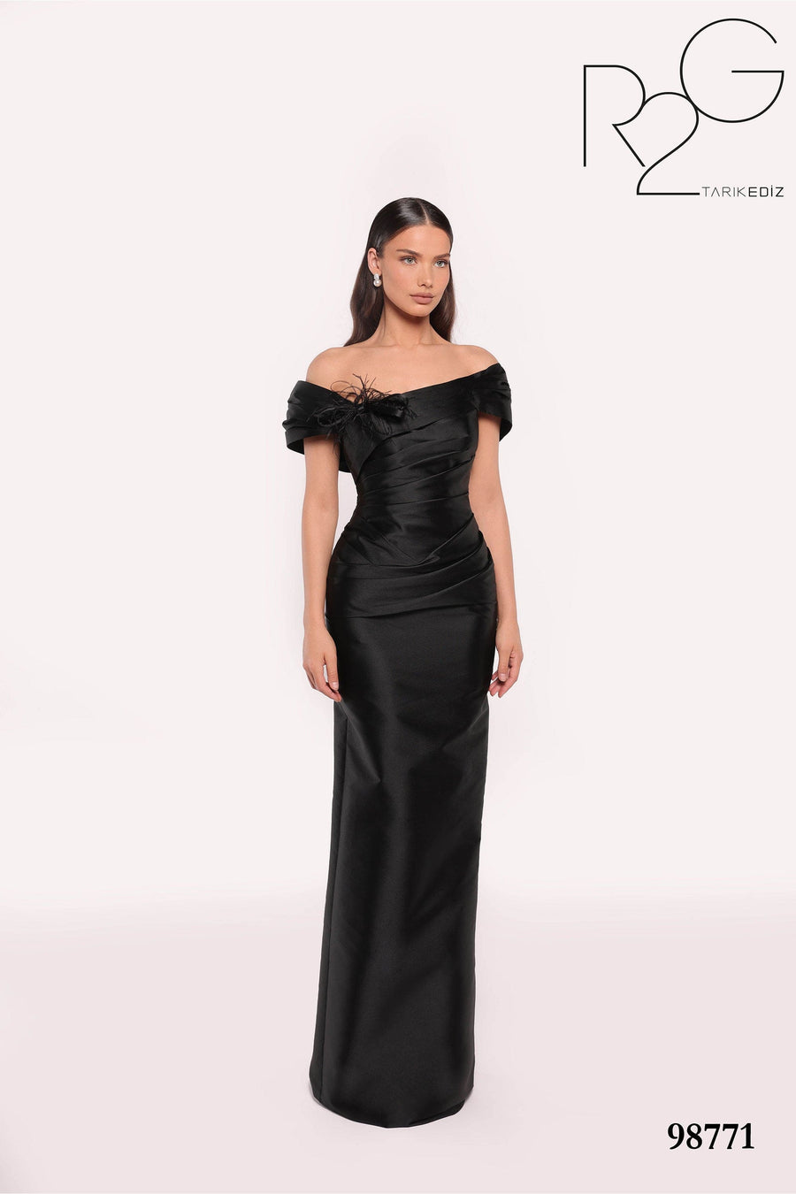 Tarik Ediz Evening Dress 0 / Black Tarik Ediz: 98771