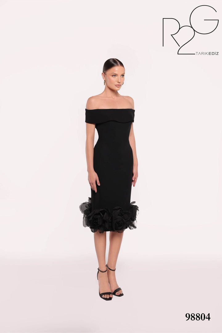 Tarik Ediz Evening Dress 0 / Black Tarik Ediz: 98804