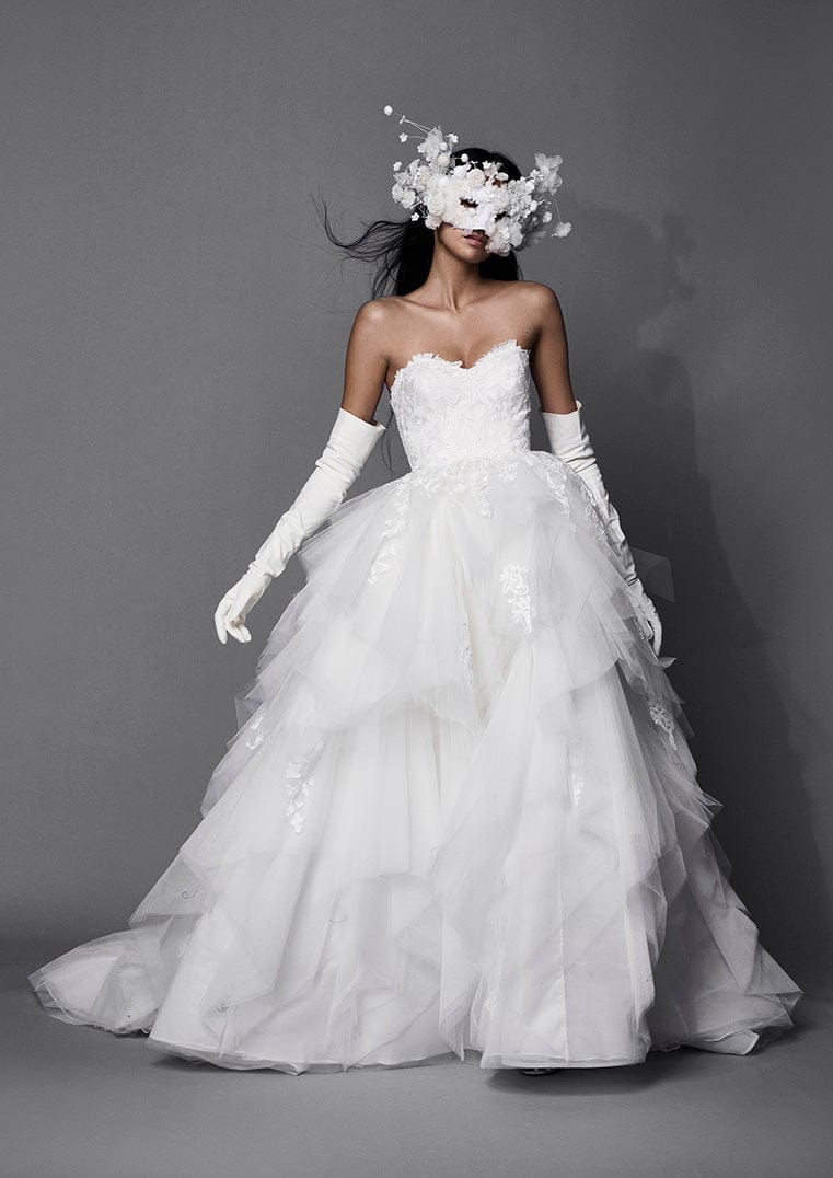 Vera Wang Aisyah sample sale wedding dress front view