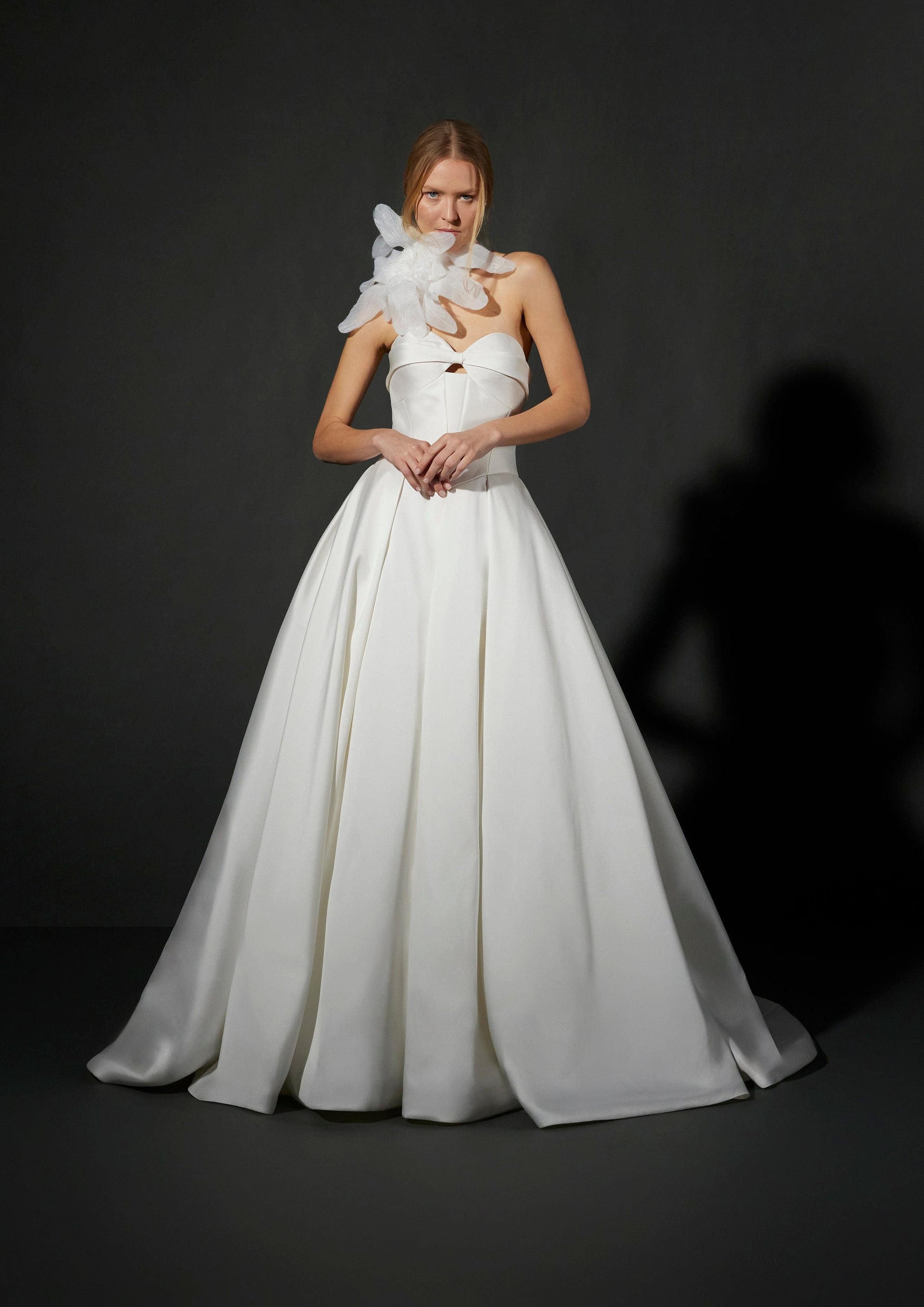 vera wang 90s off shoulder wedding dress with bow stilwhite Vera Wang: Emile – Camellia Wedding Gown | Bridal Store