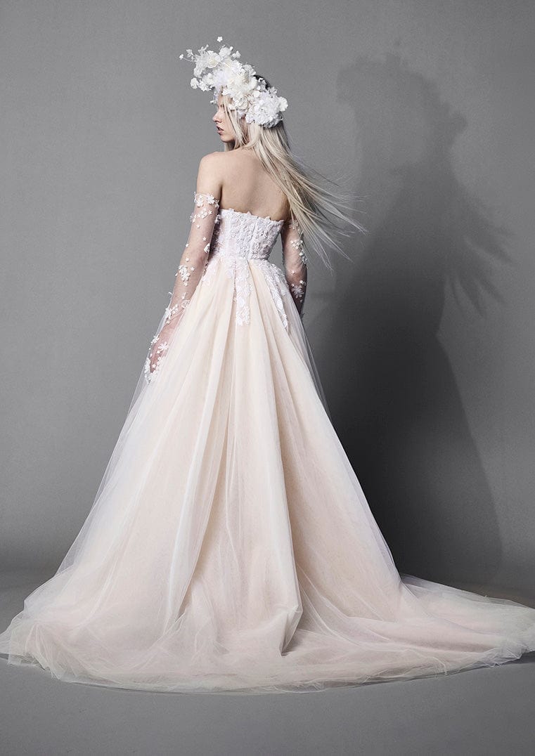 long sleeve wedding dresses vera wang Vera Wang: Xia – Camellia Wedding Gown | Bridal Store