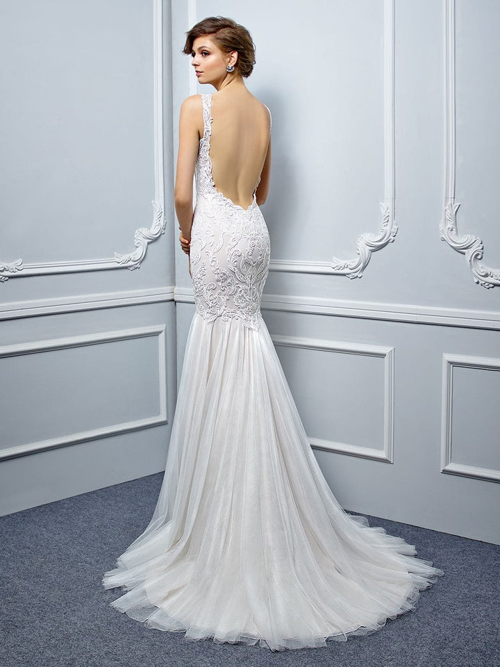 Blue by Enzoani Wedding Dress 8 / Ivory Enzoani Beautiful: BT17-20