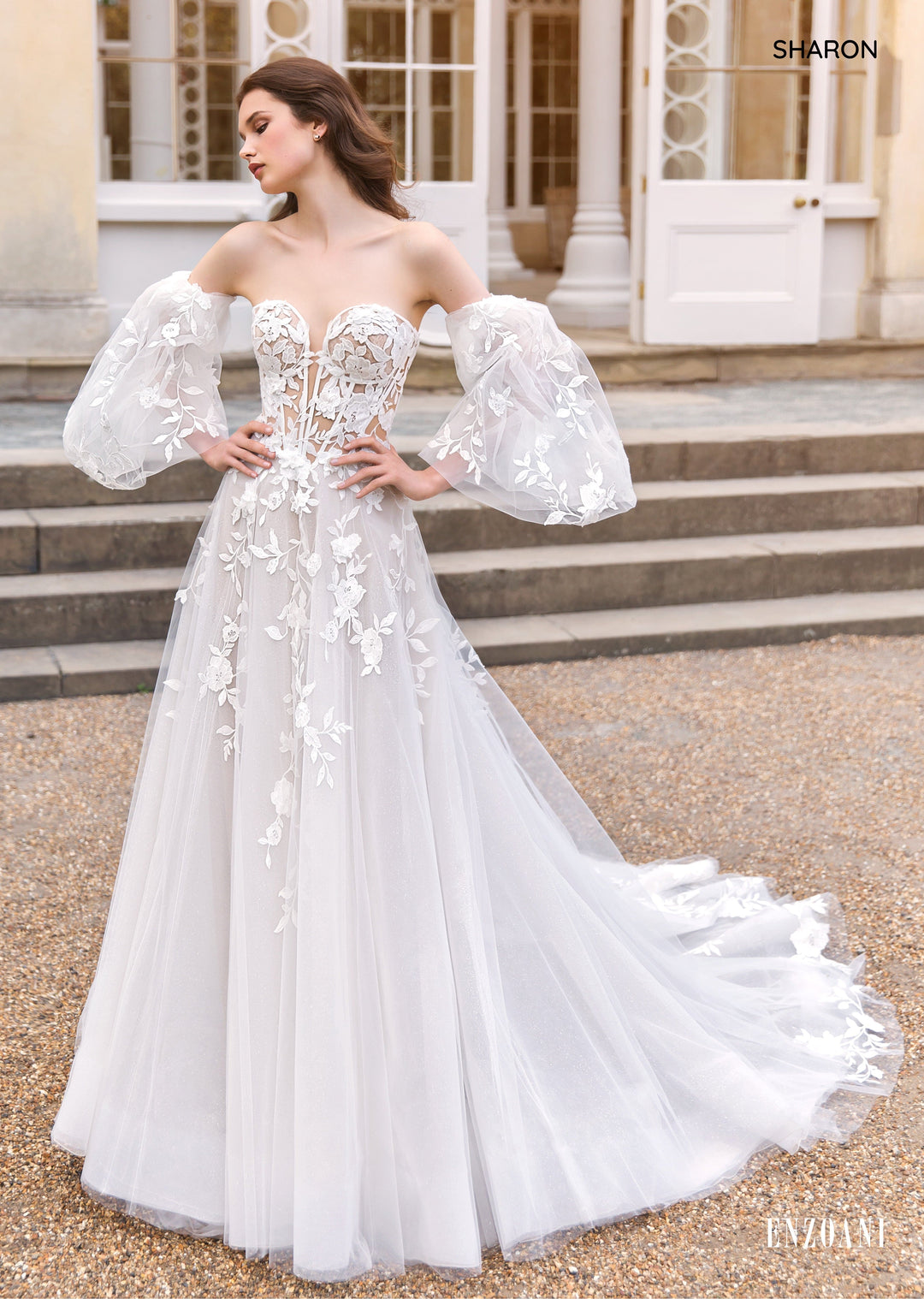 Enzoani: Sharon – Camellia Wedding Gown Bridal Store Wedding