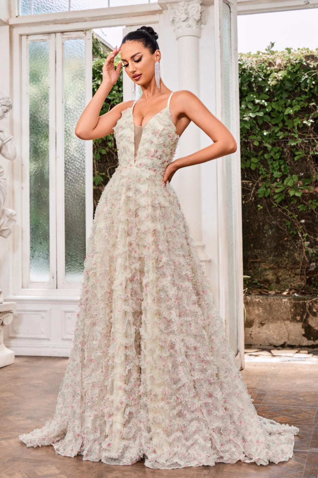 Jadore Evening Dress 4 / Blush Jadore: J24051