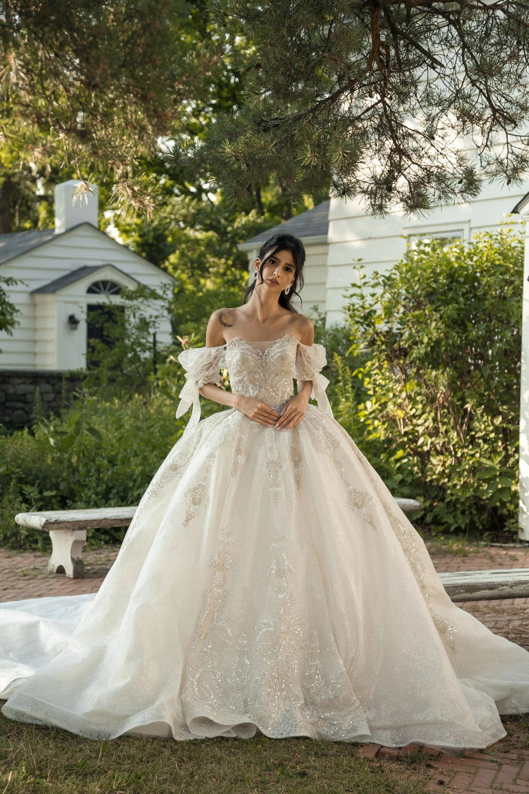 Wedding Dresses For Broad Shoulders, Wedding Gowns For Wide