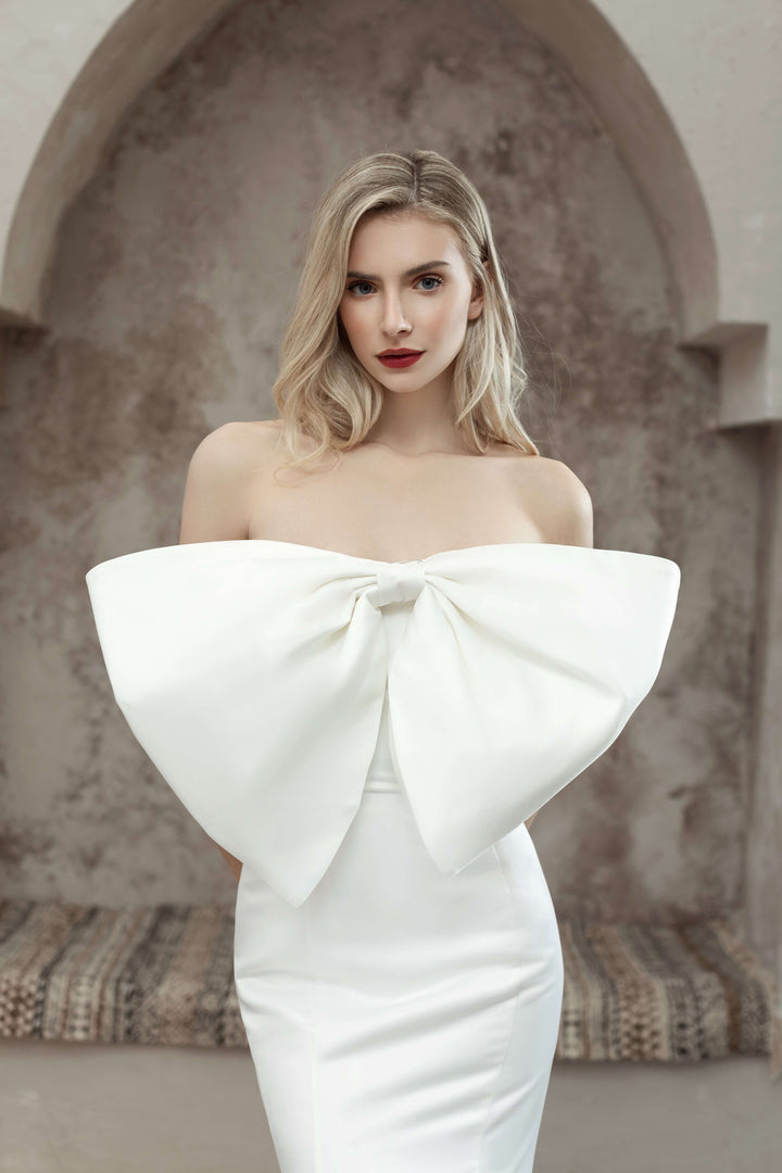 Magnolia Wedding Dress Magnolia White: Allium B