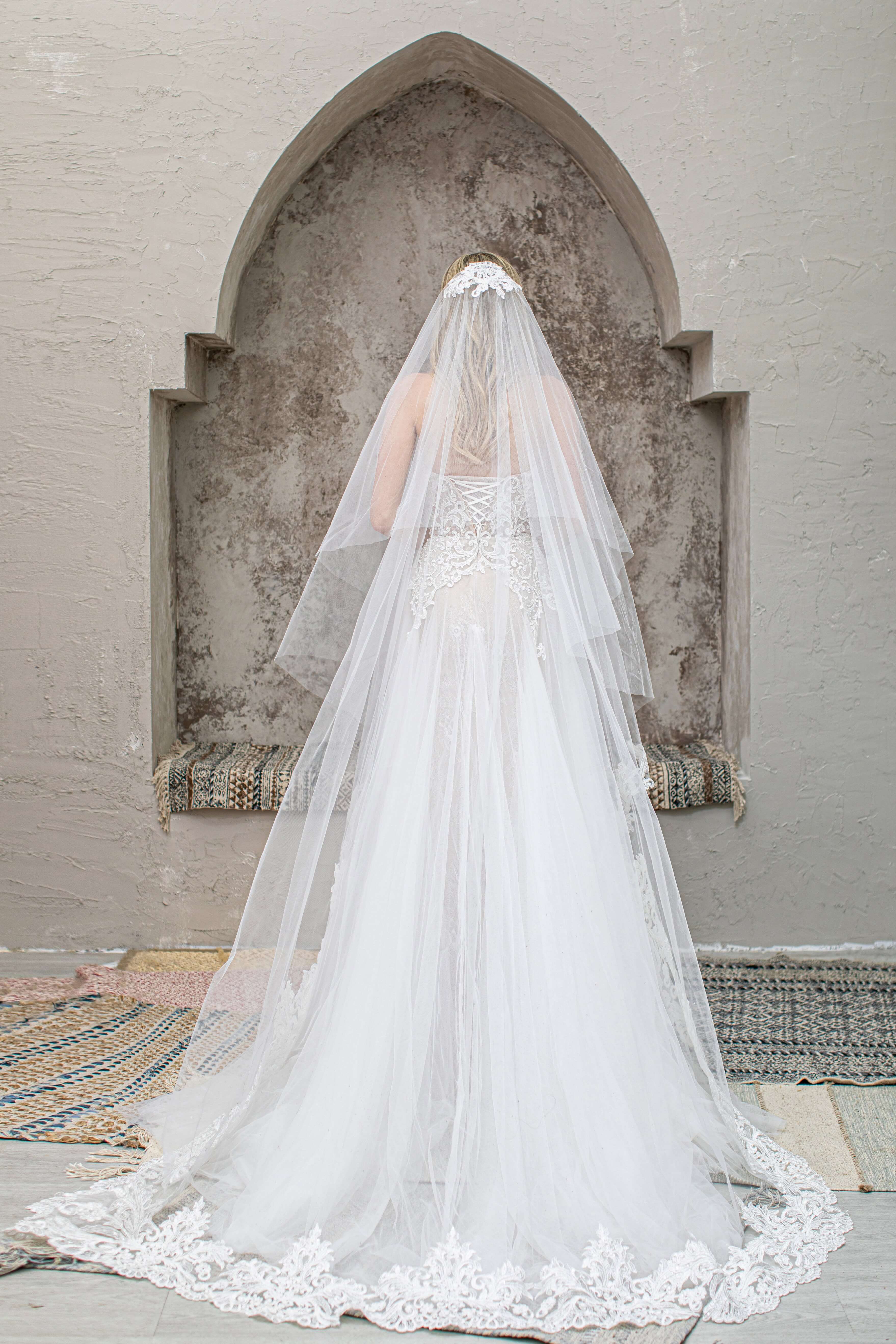 White magnolia bridal prices sales