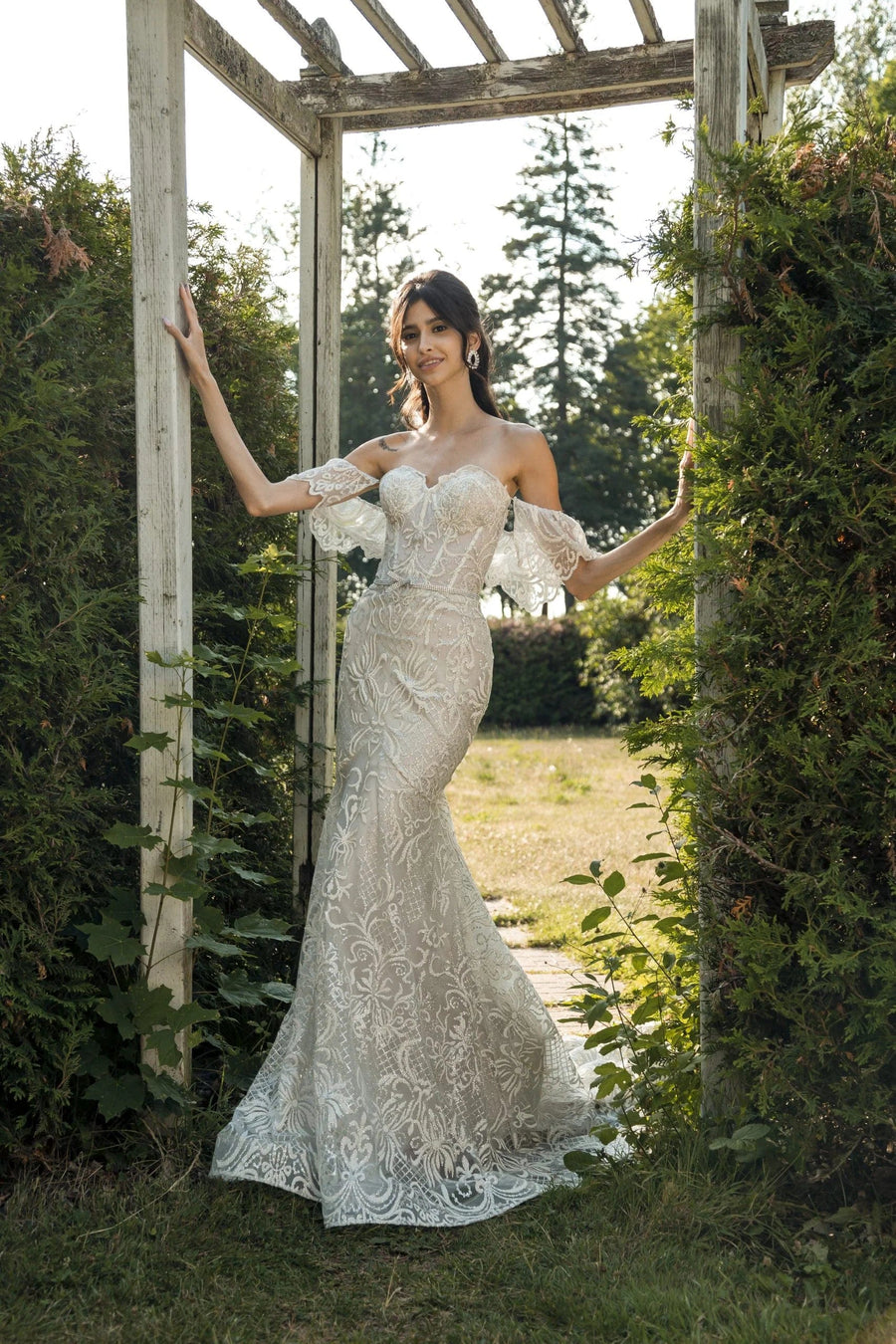 Magnolia White Wedding Dress Magnolia White: Petunia