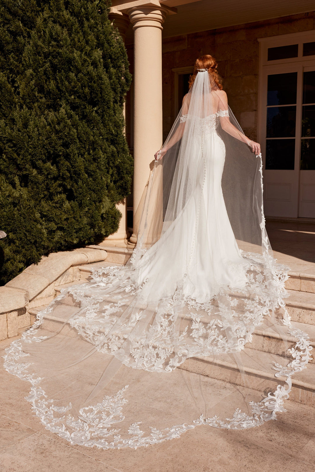 Sophia Tolli: ST611VEIL – Camellia Wedding Gown Bridal Store