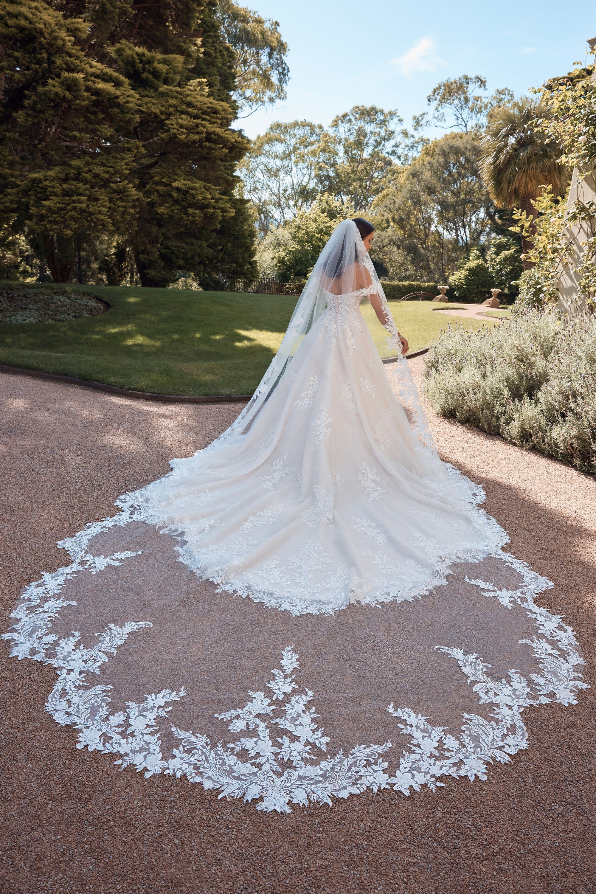 Sophia Tolli: ST625VEIL – Camellia Wedding Gown | Bridal Store